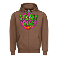 Chestnut spooky mimi Zipper Hoodie - BundleAndBundleShop