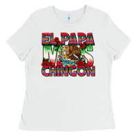 El Papa Mas Chingon Ladies Tee | Teevron
