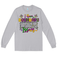 Moon Dust i have boundary issues Long Sleeve Tee - MaliasSmallBusiness