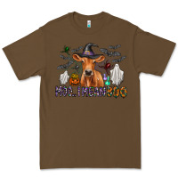 Cacao Moo I Mean Boo Premium Tee - CowhideDigitalArt