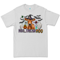 Dove Grey Moo I Mean Boo Premium Tee - CowhideDigitalArt