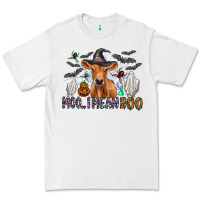 White Moo I Mean Boo Premium Tee - CowhideDigitalArt