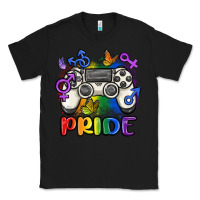 Black gaymer pride Classic Tee - MaliasSmallBusiness