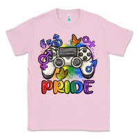 Bubblegum Pink gaymer pride Classic Tee - MaliasSmallBusiness