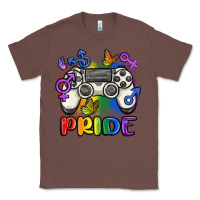 Chestnut gaymer pride Classic Tee - MaliasSmallBusiness