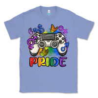 Colony Blue gaymer pride Classic Tee - MaliasSmallBusiness