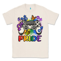 Natural gaymer pride Classic Tee - MaliasSmallBusiness