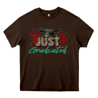Chocolate Brown just graduated Heavy Core Tee - Zillion Design Studio