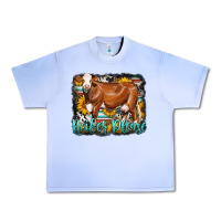 Grape Ice Western Heifer Please Simmental Cow Urban Heavy Tee - LillyAllenDesigns