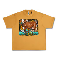 Peanut Butter Western Heifer Please Simmental Cow Urban Heavy Tee - LillyAllenDesigns