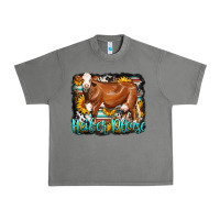 Tornado Western Heifer Please Simmental Cow Urban Heavy Tee - LillyAllenDesigns