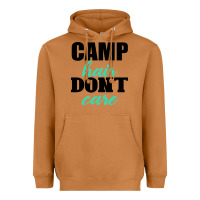 Meerkat Camp Hair Don't Care Black Heavyweight Hoodie - Bettercallsaul
