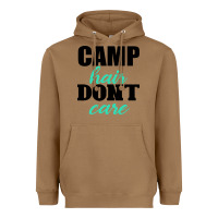 Toasted Coconut Camp Hair Don't Care Black Heavyweight Hoodie - Bettercallsaul