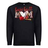 Black Baseball Mom Premium Sweatshirt - NancyCooperArtShop