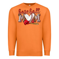 Carrot Baseball Mom Premium Sweatshirt - NancyCooperArtShop