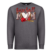 Charcoal Heather Baseball Mom Premium Sweatshirt - NancyCooperArtShop