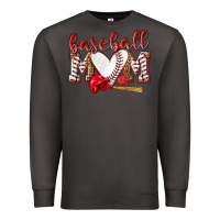 Smoke Baseball Mom Premium Sweatshirt - NancyCooperArtShop