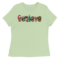 Matcha christmas believe Ladies Tee - RanaPortraitStore
