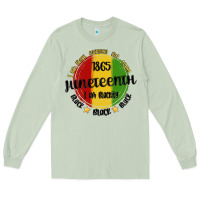 Matcha i am black everyday but today juneteenth Long Sleeve Tee - MaliasSmallBusiness