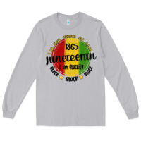 Moon Dust i am black everyday but today juneteenth Long Sleeve Tee - MaliasSmallBusiness