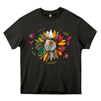Asphalt mexican sunflower Heavy Core Tee - CTS Tumbler Store