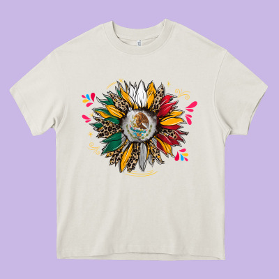 Mexican Sunflower Heavy Core Tee Designed By Cts Tumbler Store