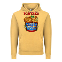 Vintage Mustard powered by chicken nuggets Vintage Hoodie - AdoDesignShop