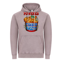 Vintage Zinc powered by chicken nuggets Vintage Hoodie - AdoDesignShop