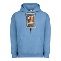 Pigment Pebble Blue marker 2 chain fa element Urban Hoodie - FaDigitalArtStudio