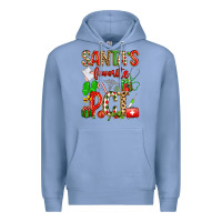 Colony Blue santa's favorite pct Premium Hoodie - texasbilliewilder