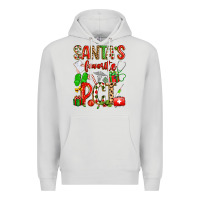 Dove Grey santa's favorite pct Premium Hoodie - texasbilliewilder