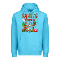 Ocean Blue santa's favorite pct Premium Hoodie - texasbilliewilder