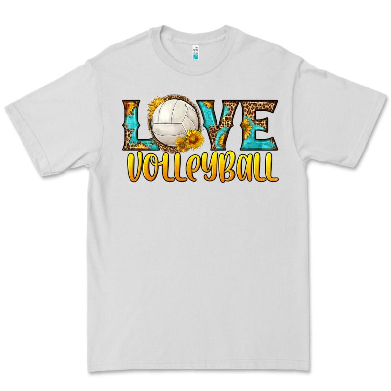 Love Volleyball Premium Tee by HRA Design Shop | Teevron