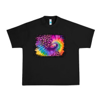 Black tie dye leopard glitter background Urban Heavy Tee - Jasminsmagicworld