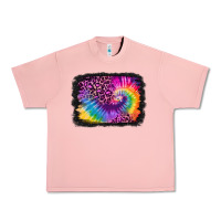 Salmon tie dye leopard glitter background Urban Heavy Tee - Jasminsmagicworld