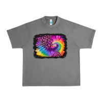 Tornado tie dye leopard glitter background Urban Heavy Tee - Jasminsmagicworld