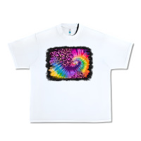 White tie dye leopard glitter background Urban Heavy Tee - Jasminsmagicworld