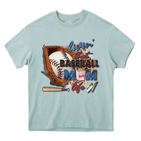 Livin' That Baseball Mom Life Heavy Core Tee | Teevron