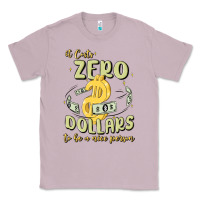 Lilac it costs zero dollars to be a nice person Classic Tee - MaliasSmallBusiness
