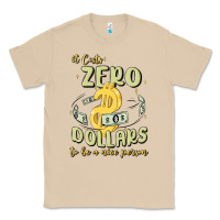 Mushroom it costs zero dollars to be a nice person Classic Tee - MaliasSmallBusiness