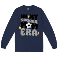 Navy in my soccer mom era Long Sleeve Tee - MaliasSmallBusiness