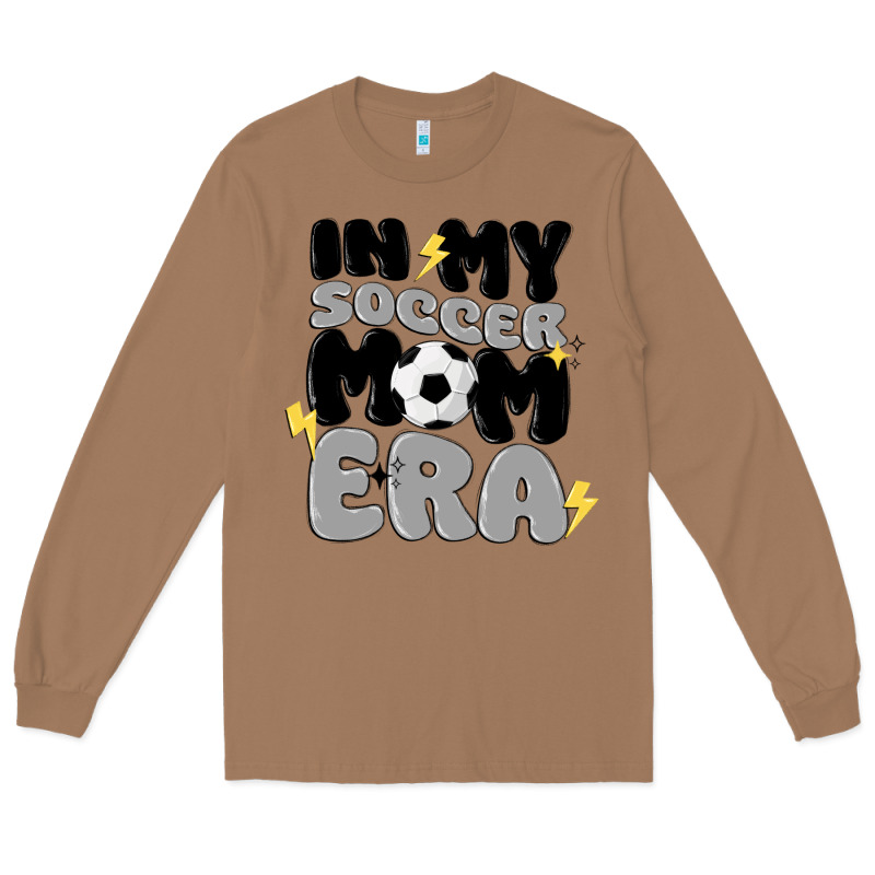 In My Soccer Mom Era Long Sleeve Tee by MaliasSmallBusiness | Teevron
