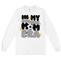 White in my soccer mom era Long Sleeve Tee - MaliasSmallBusiness