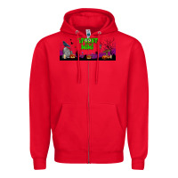 Red spooky mimi libbey glass Zipper Hoodie - BundleAndBundleShop