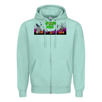 Seafoam spooky mimi libbey glass Zipper Hoodie - BundleAndBundleShop