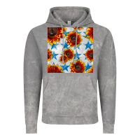 Cloud Rock patriotic sunflowers and stars Vintage Hoodie - BundleAndBundleShop