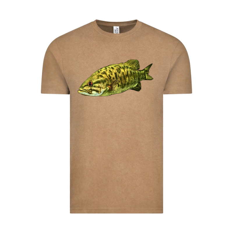 Smallmouth Bass Fish Illustrations Vintage Tee by LillyAllenDesigns | Teevron