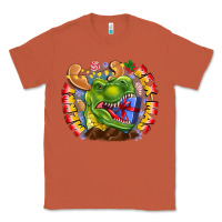 Copper Merry Rexmas Classic Tee - CowhideDigitalArt