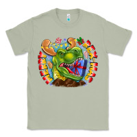 Matcha Merry Rexmas Classic Tee - CowhideDigitalArt