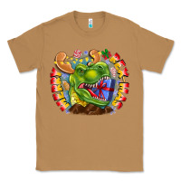 Toasted Coconut Merry Rexmas Classic Tee - CowhideDigitalArt